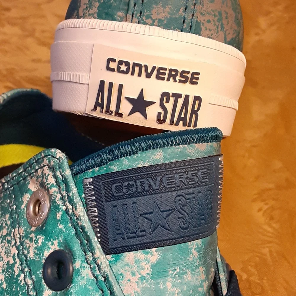 CONVERSE All  Star Ocean Blue With LUNARLON Men's 7.0 Women's 9.0 LIKE NEW - Picture 5 of 16